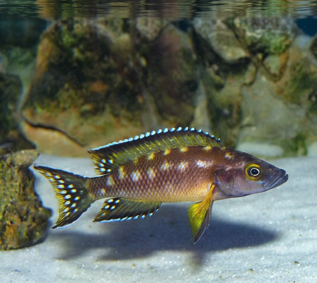 Neolamprologus Buescheri Blue Face 2" Live Fish African Cichlid Tanganyika