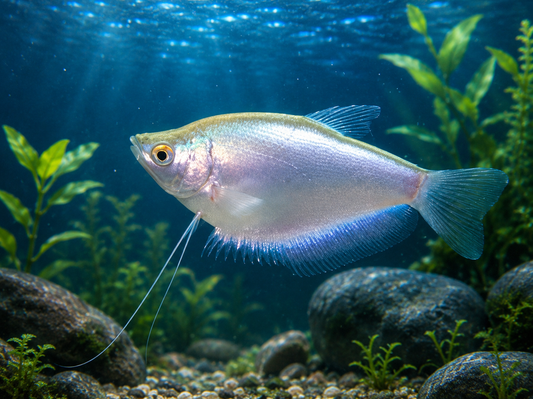 4-Pack Moonlight Gourami Live Fish Freshwater Peaceful Community Aquarium