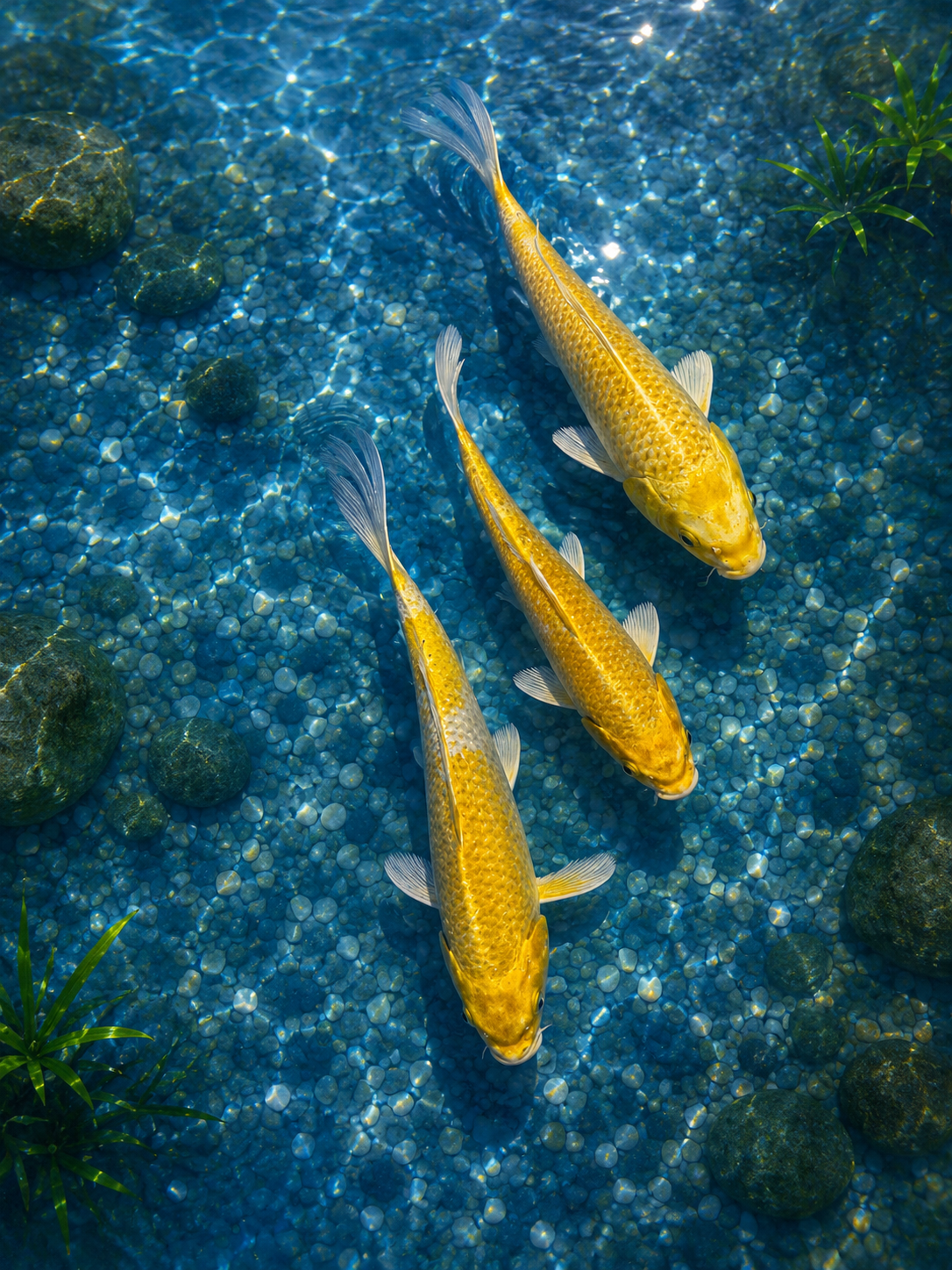 Golden Ogon Koi 5-6" Live Fish Freshwater Pond Aquarium Ornamental Carp