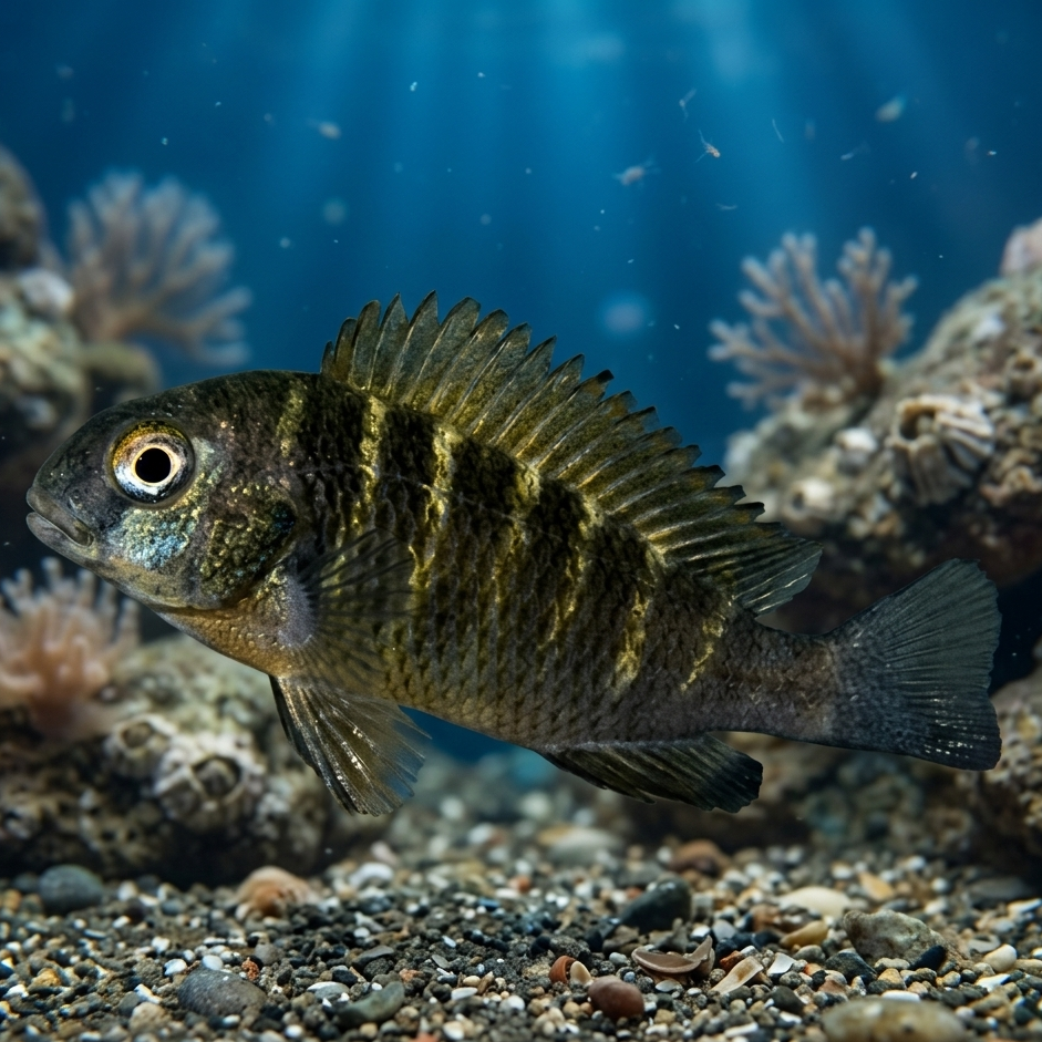 Moliro Red Band Tropheus Moorii African Cichlid Live Fish Tanganyika