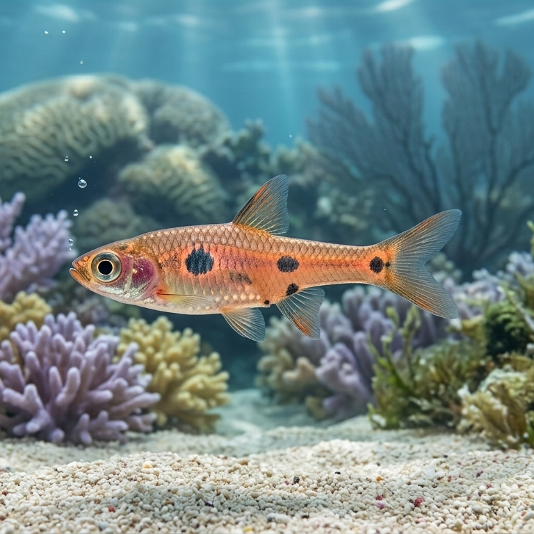 5-Pack Dwarf Rasbora Boraras maculatus Live  Schooling Fish Nano Freshwater
