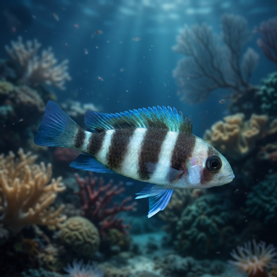 Blue Frontosa 2.5-3" African Cichlid Live Fish Lake Tanganyika