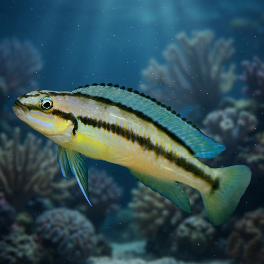 Telmatochromis Vittatus African Cichlid Live Fish Tanganyika 1.5-2"